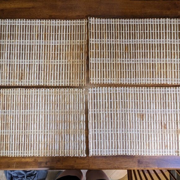 Bamboo Sushi Roller Placemat Set - Picture 5 of 8